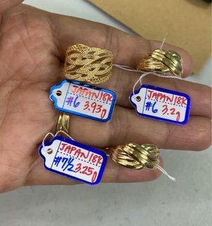 18K Japan Gold ring