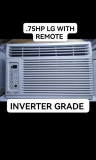 2NDHAND AIRCON .75HP LG WITH REMOTE INVERTER GRADE