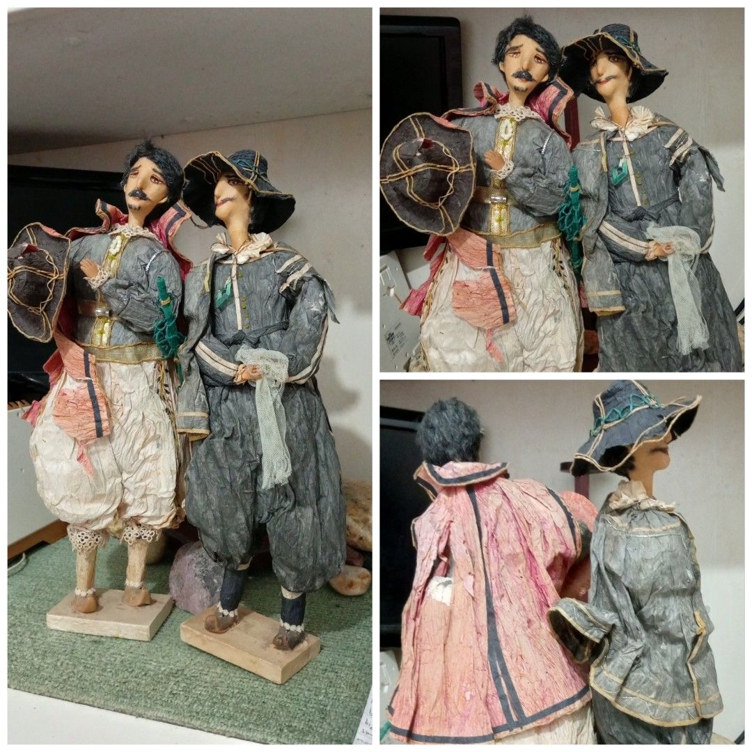 39cm set paper mache spanish display doll (Category: Kids Toys) located in Echague. Submitted by manikaisabelavarietyshop (Listing ID 1303039514, Image 1). Description: 39cm set paper mache spanish display doll.