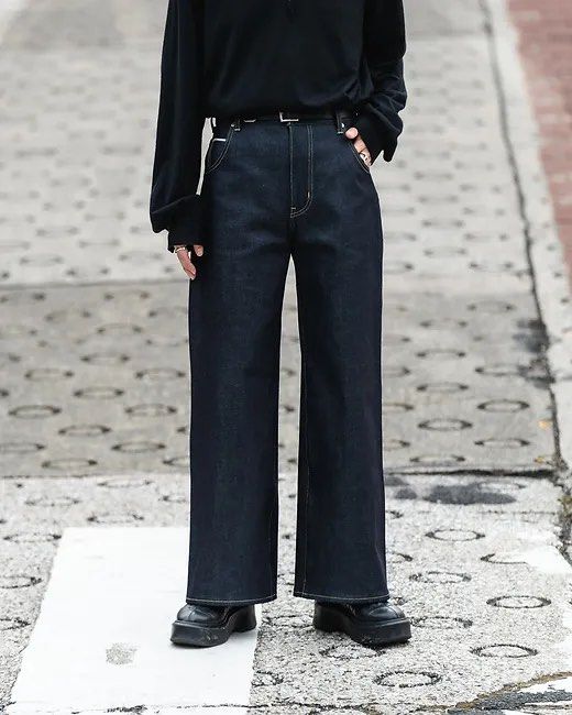 CLESSTE づらく SELVEDGE DENIM MASSIVE PANTS
