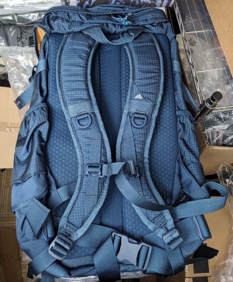 Gregory boone overnight 47l duffel backpack top