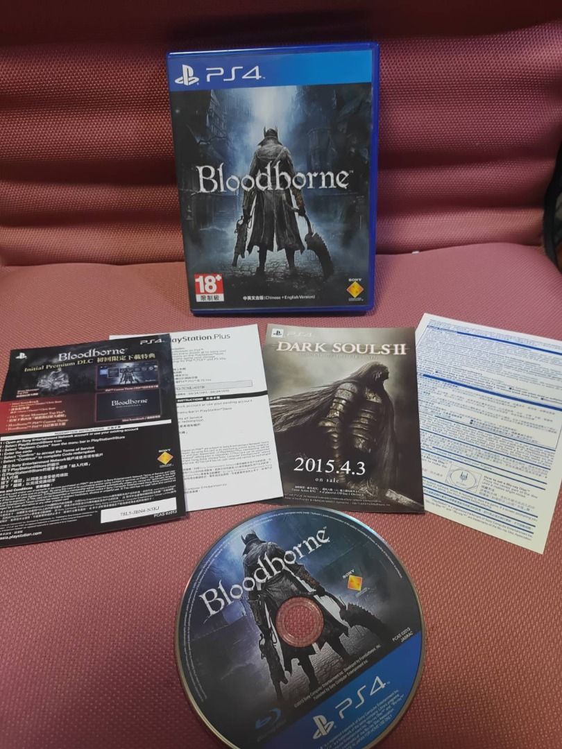 可玩可收藏 絕版PS4遊戲 魂系 血源詛咒 血緣詛咒 bloodborne 中文版 一般版, 電玩遊戲相關, 電玩、電腦遊戲軟體 ...