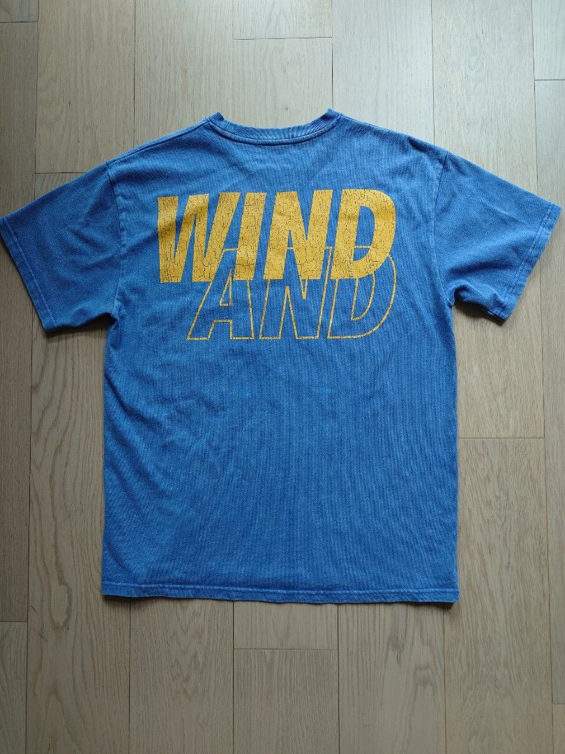 トップス WIND AND SEA SEA CRACK-P-DYE S/S TEE L Wind and Sea Sea (Crack P-Dye) Tee | Pink
