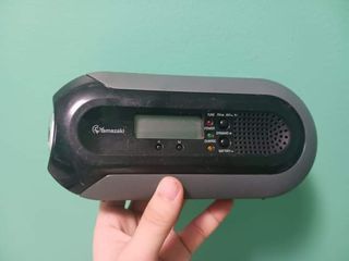Affordable YAMAZAKI fm/am radio/led light, tested okay 😍