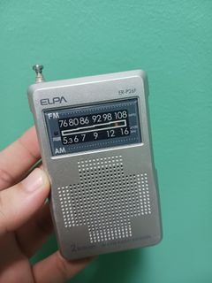 Affordanle ELPA am/fm pocket radio, tested okay 👌