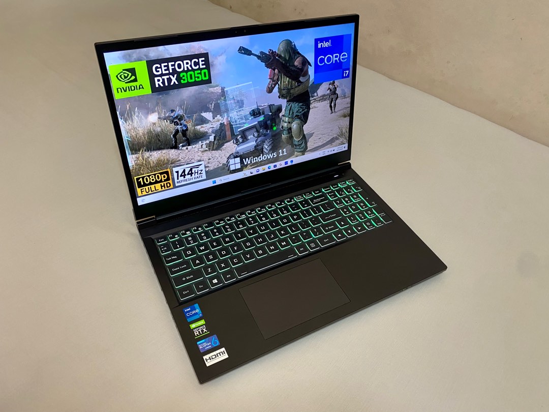 Forge Notebook Aftershock gaming laptop Forge 15 | i7-11800H | RTX 3050 | 144hz ...