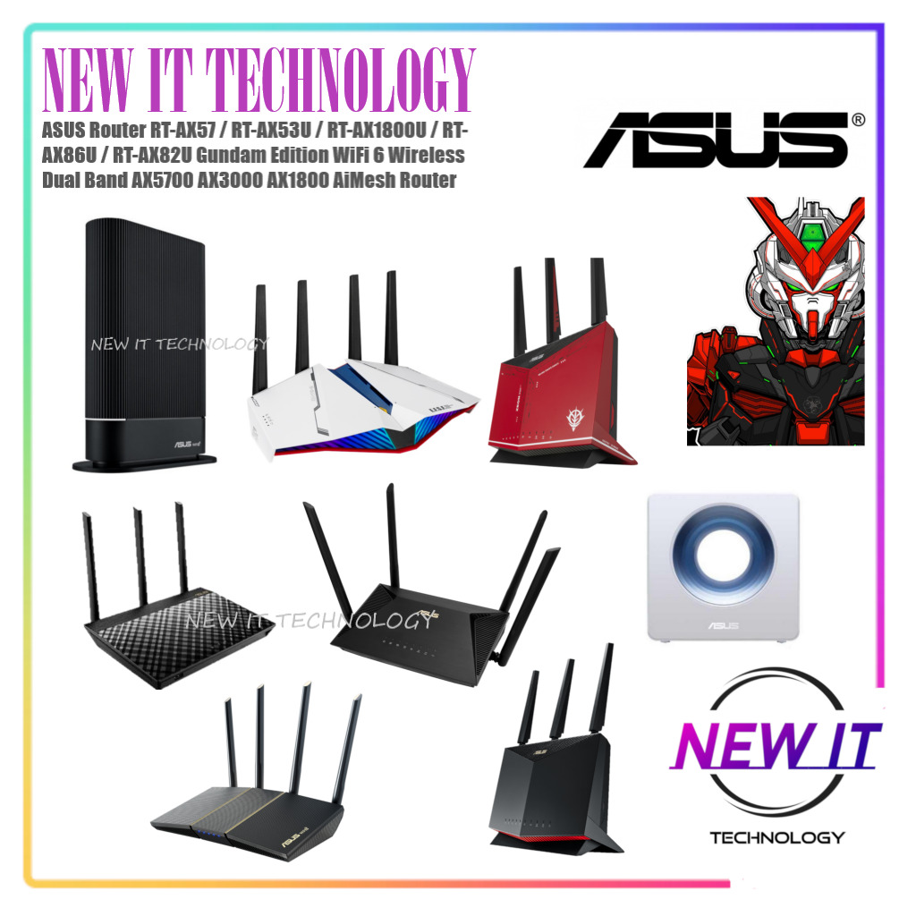ASUS Router RT-AX57 / RT-AX53U / RT-AX1800U / RT-AX86U / RT-AX82U ...