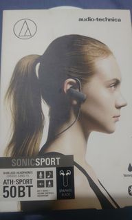 Audio technica sonic sport wireless headphones