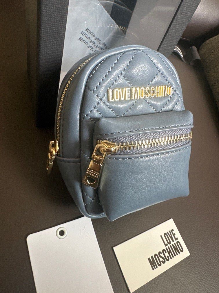 Authentic MOSCHINO bag charm