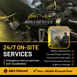 Onsite motorcycle repair hot sale