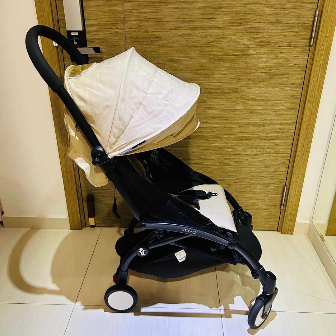 Babyzen Yoyo Stroller travel friendly lightweight beige color Babies Kids Going Out Strollers on Carousell