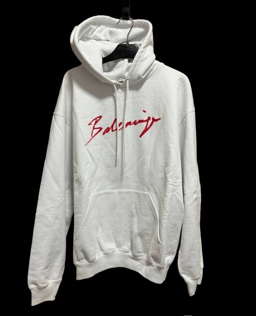 Balenciaga signature hoodie deals