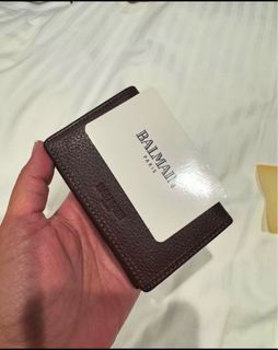 Original Balmain card holder/ wallet