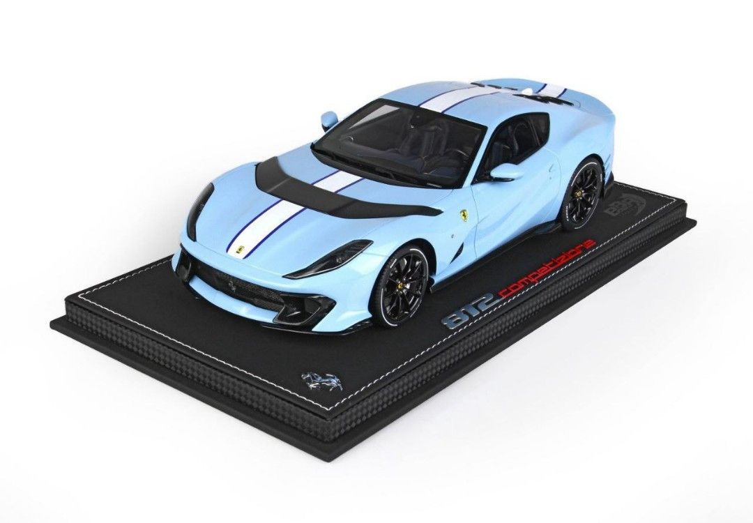 BBR 1/18 SF90 Azzurro La Plata 海外特注（MR Collection