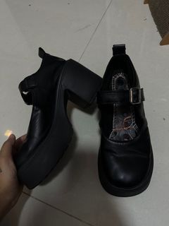 Black Platform Shoes sandals