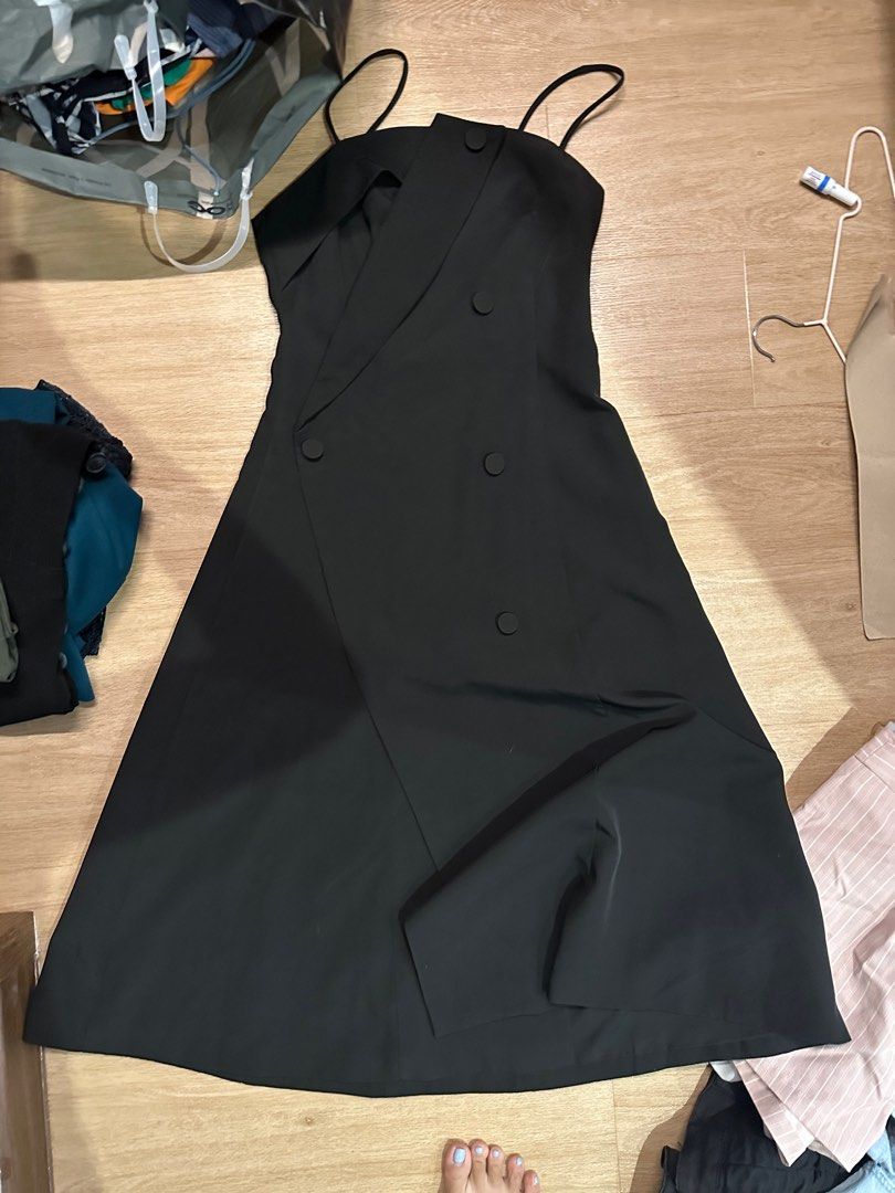 Black Suit Dress, Women's Fashion, Dresses & Sets, Dresses on Carousell — free download