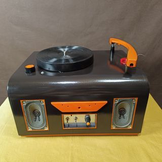 BLUETOOTH SPEAKER with RECORD PLAYER