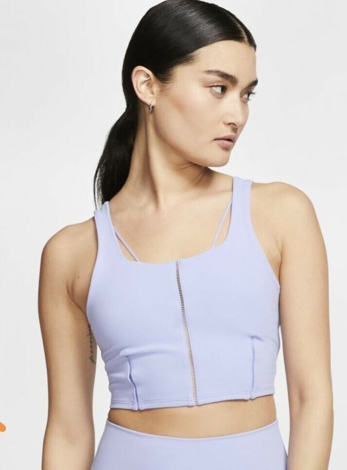 nike infinalon cropped tank