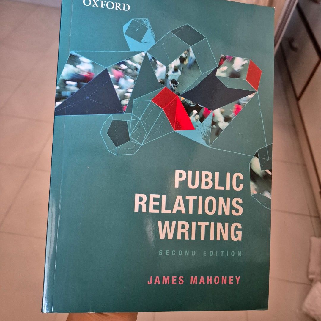Book - Public Relations Writing by James Mahoney, Hobbies & Toys, Books ...