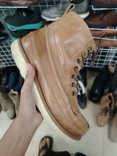 Brown men's boots