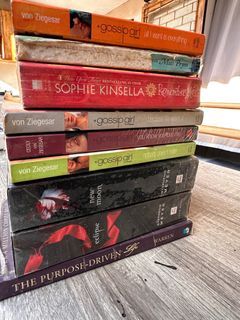 Bundle of Books (Twilight | Gossip Girl | Purpose Driven Life | Paulo Coelho)