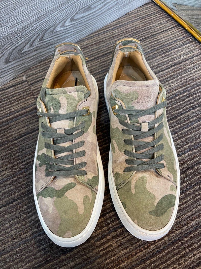Buscemi camo sneakers discount