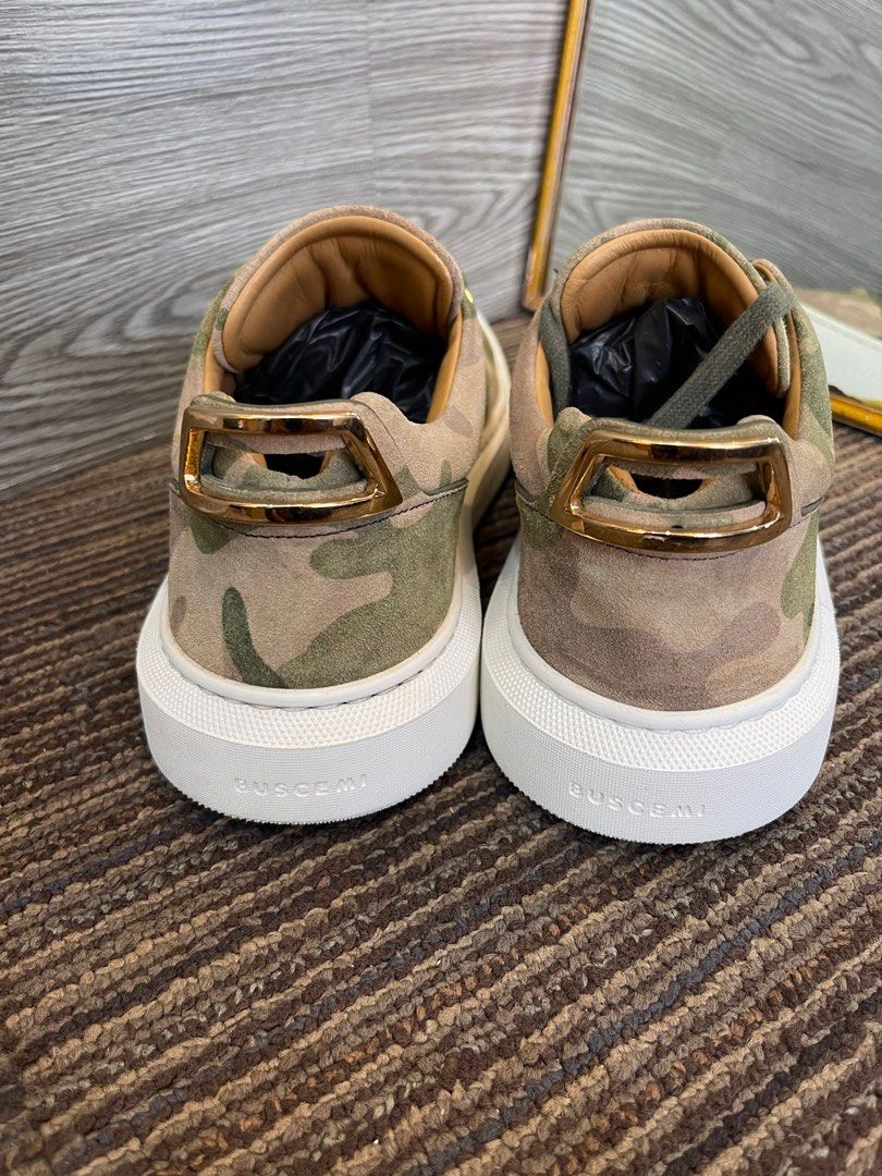 Buscemi camo sneakers sz 41