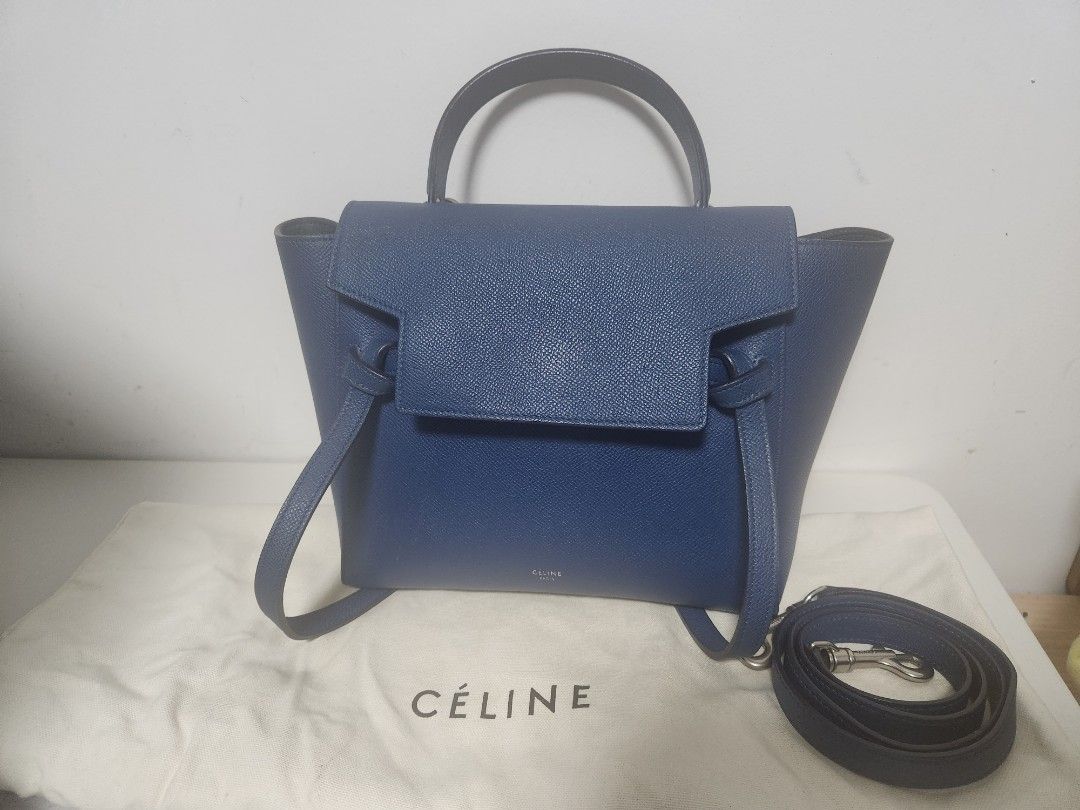 Celine Micro Belt Bag Blue