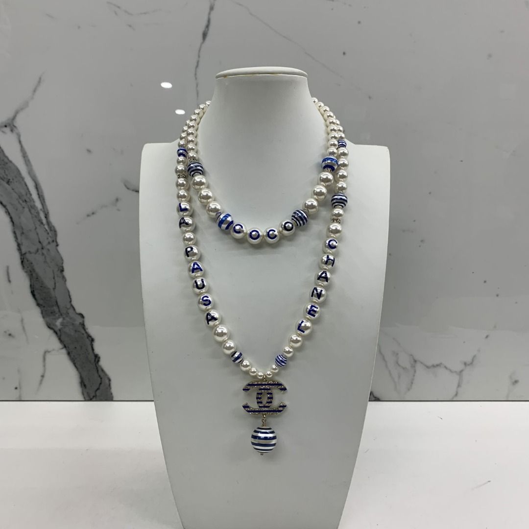 CHANEL A19C PEARL LA PAUSA LONG NECKLACE 247017746 GI Luxury Accessories on Carousell