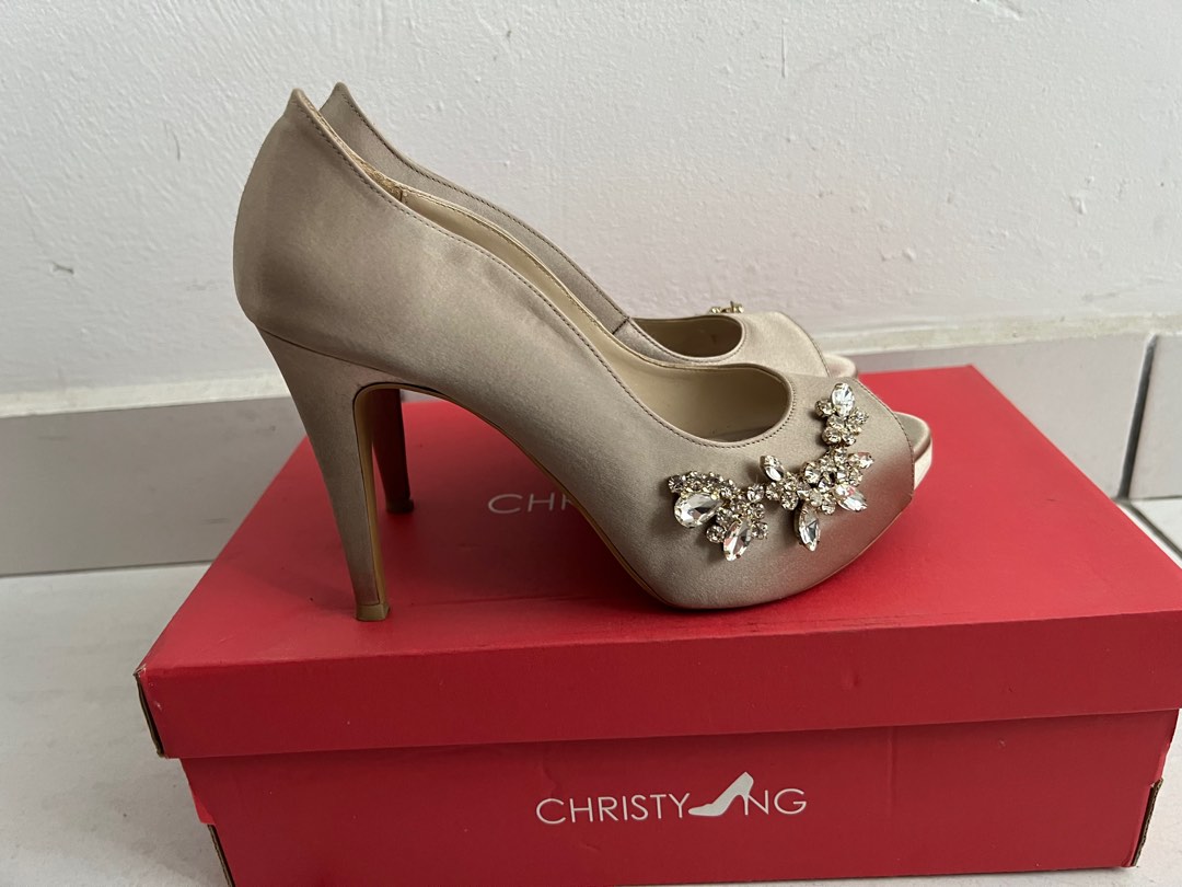 Christy ng bridal shoes top