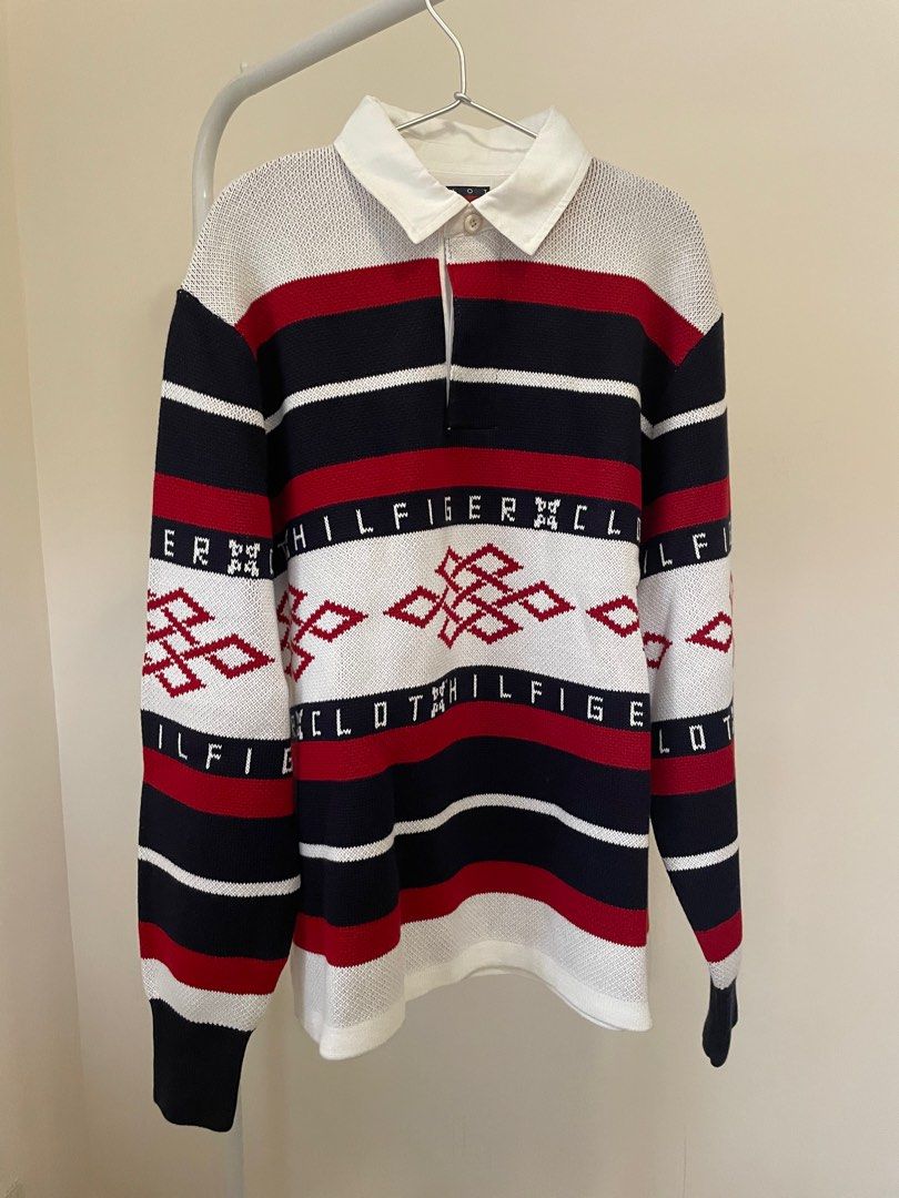 Tommy rugby jumper on sale