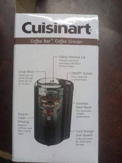 Coffe grinder 110v cuisinart
