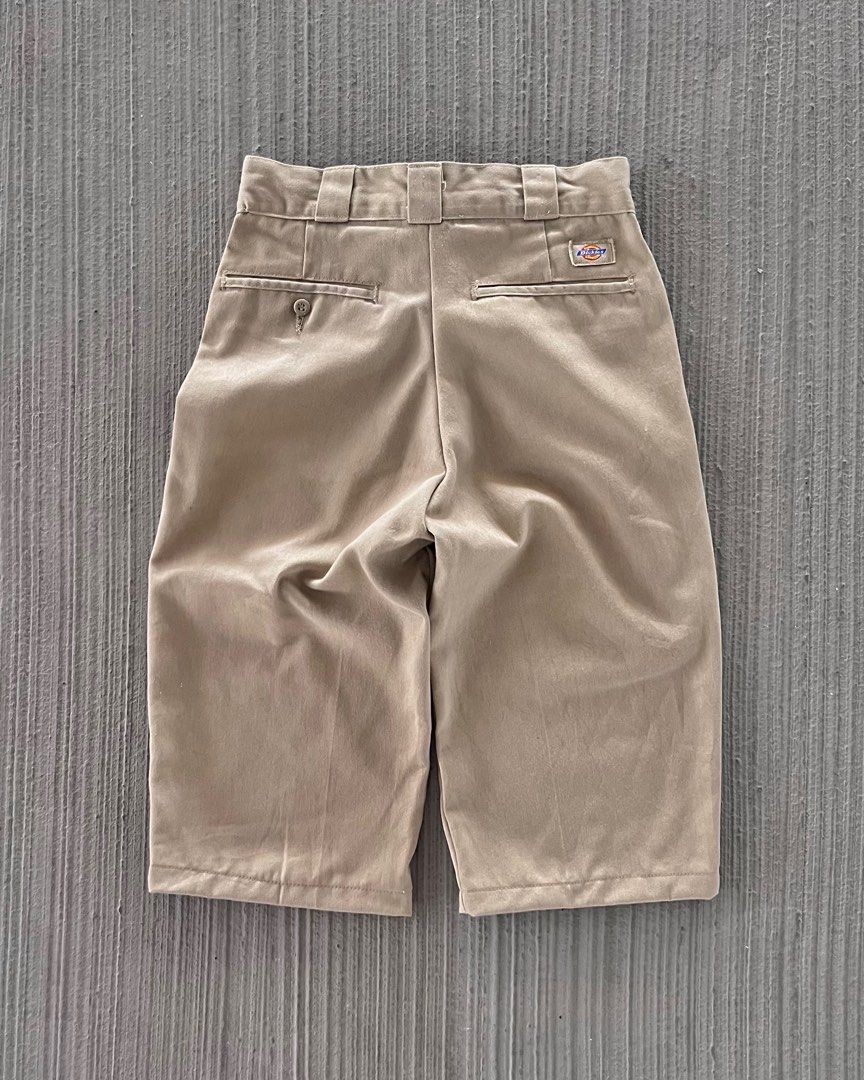 Cream Dickies 874 Shorts Women s Fashion Bottoms Shorts on Carousell