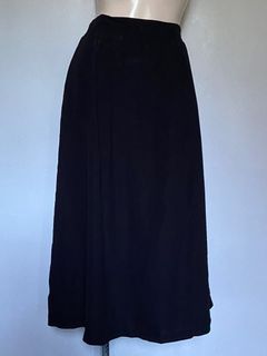 Dazy black maxi skirt