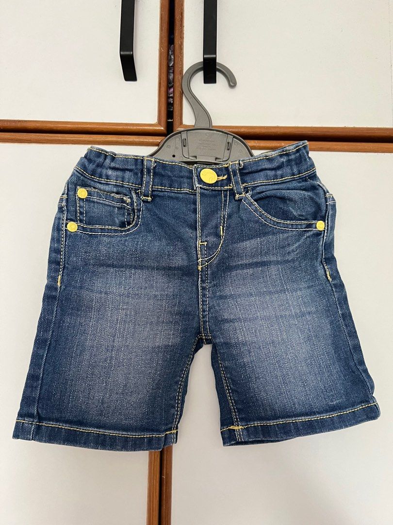 Boys denim shorts store