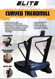 Elite curve treadmill