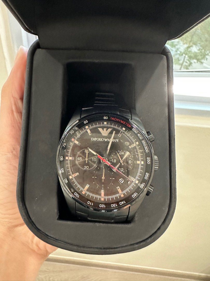 Emporio Armani Watch For Men AR6094 Men s Fashion Watches Accessories Watches on Carousell