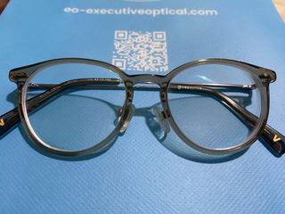 EO Visualities Ellis Crystal Olive eyeglasses frame