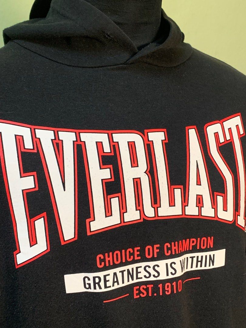 Everlast short sleeve hoodie top