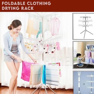 Multifunctional Drying Rack 1.5M 2 Poles [NO INSTALLATION] for Hanging ...