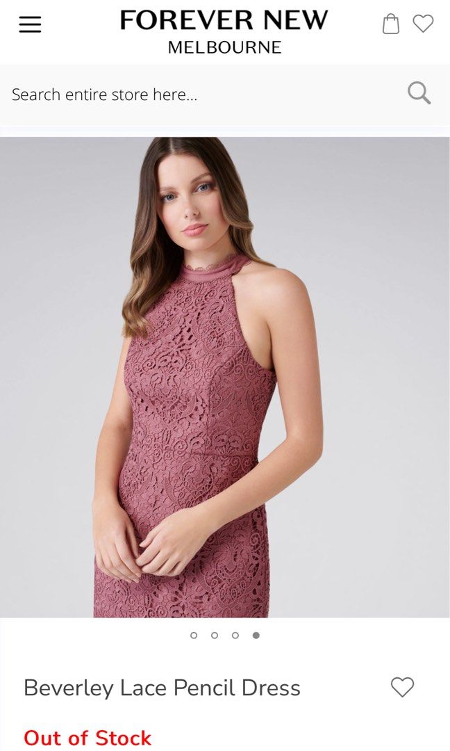 Forever new beverley lace pencil dress hot sale