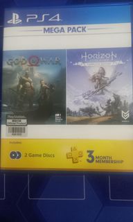 God of War & Horizon Zero double pack