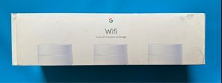 Google Wifi Mesh 3 Pack BOX. Router. pucks.