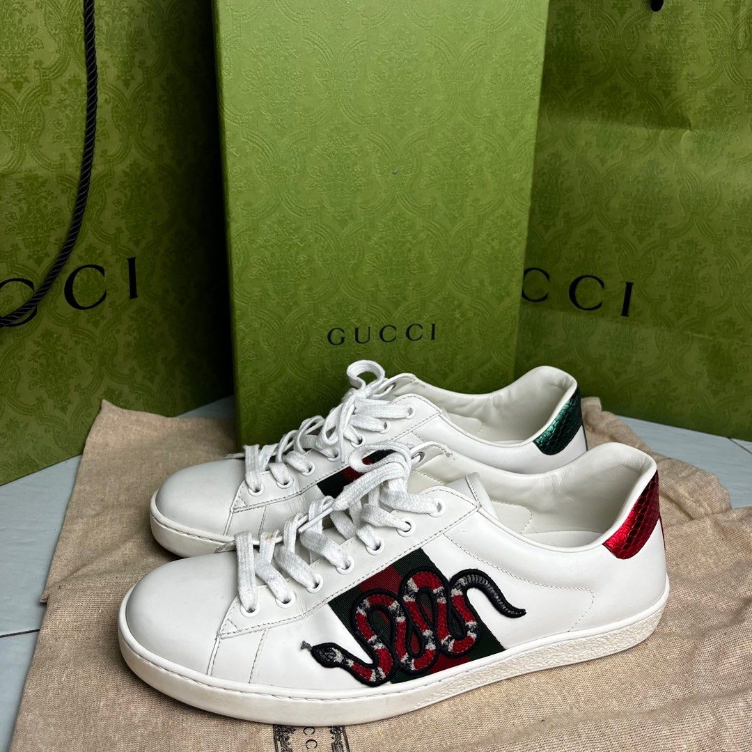 Gucci ace snake replica new arrivals
