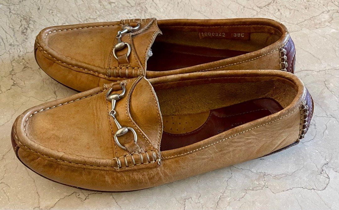 Gucci driving moccasins womens deals