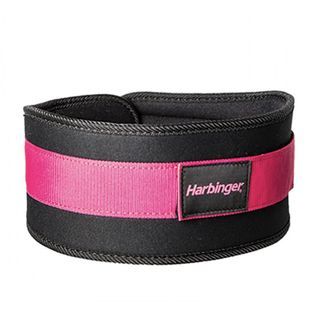 Harbinger Pink 5” Foam Core Weightlifting Belt for Women in XS (Waistline 24-28)