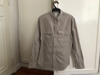 H&M - Gray Long Sleeve Shirt - S
