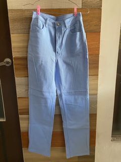 H&M Blue Straight Pants