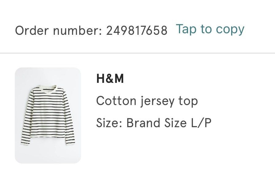 H&m p size clearance