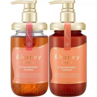 &Honey Creamy EX Damage Repair Shampoo and Treatment Conditioner